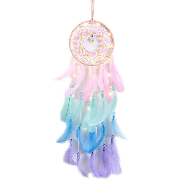 LED varmluftsballon drømmefanger ornament