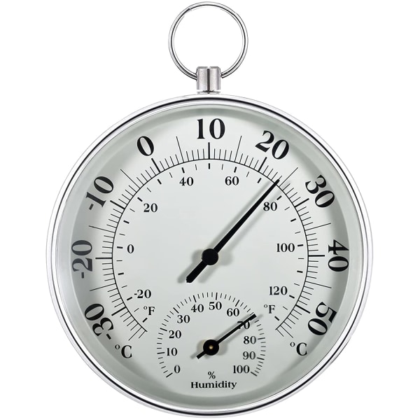 Udendørs termometer til klimaovervågningsinstrument white