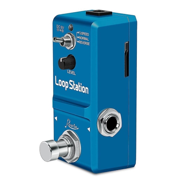 Ln-332as Loop Station Looper Guitar Effekter Pedal Overdubs 10 minutters Looping, 1/2 Time Reverse