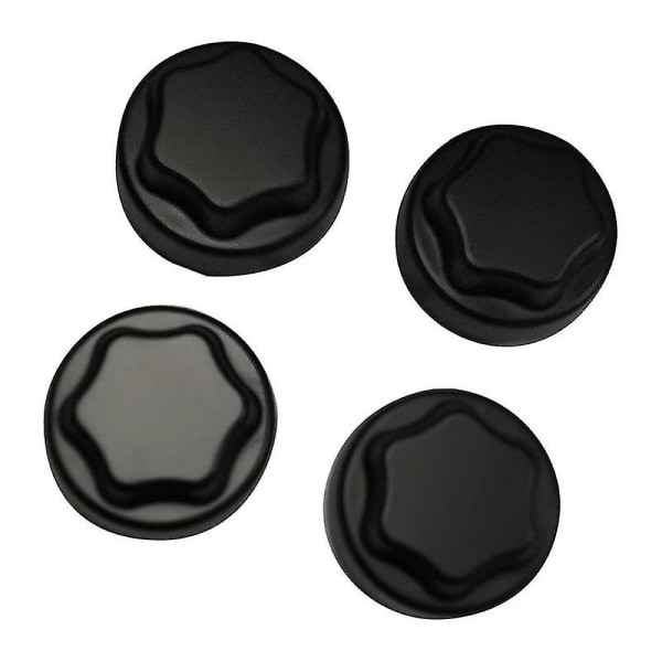 4-pack Navkapslar Hjulcenterkapslar 1523805-744 Svart För Rzr Pro 4