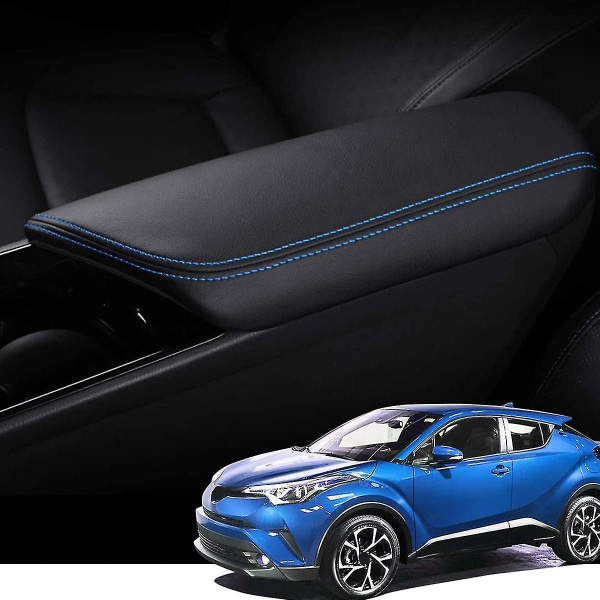 Bil Center Console Armstöd Box Cover för Toyota Ch-r 2016-2020 Rhd