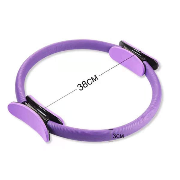 Pilates Ring Hållbar Magic Circle Yoga Fitness Vacker höft black