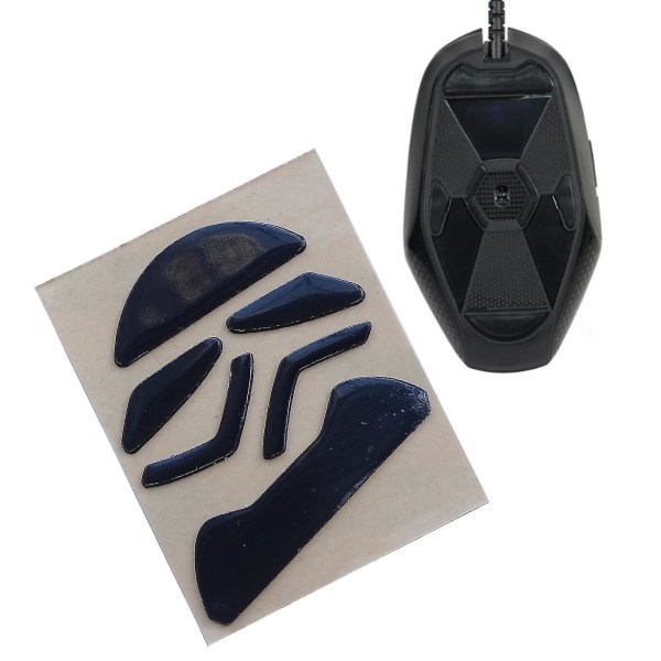 Musskridskor Gildes Curve Edge 0,6 mm för Logitech G302 G303 Mouse Gaming Mouse