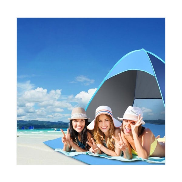 Pop Up-tält, strandcampingtält, hopfällbart UV-lättvikt
