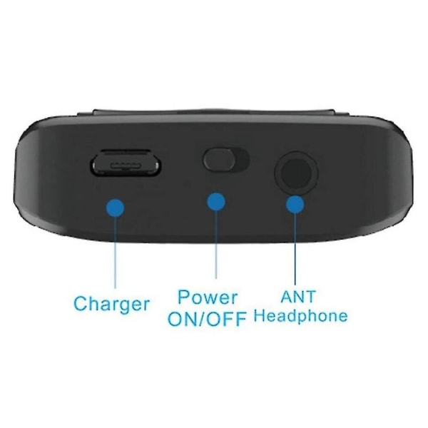 Dab/dab Digital Radio Bluetooth 4.0 Personal Pocket Fm Mini kannettava radiokuuloke Mp3 - USB Ho
