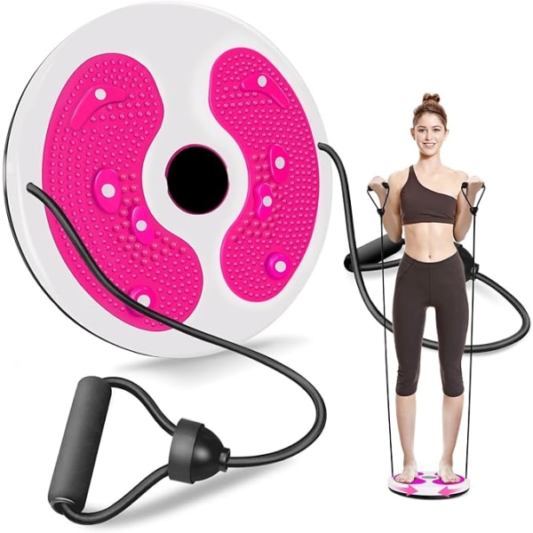 Multifunktionell aerob träning, fotmassage, midjeträning Pink