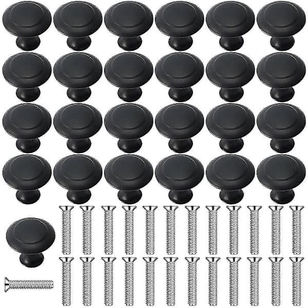 25 stk. skabsgreb til badeværelse, skabe, kommodelåger, møbler (30 mm)