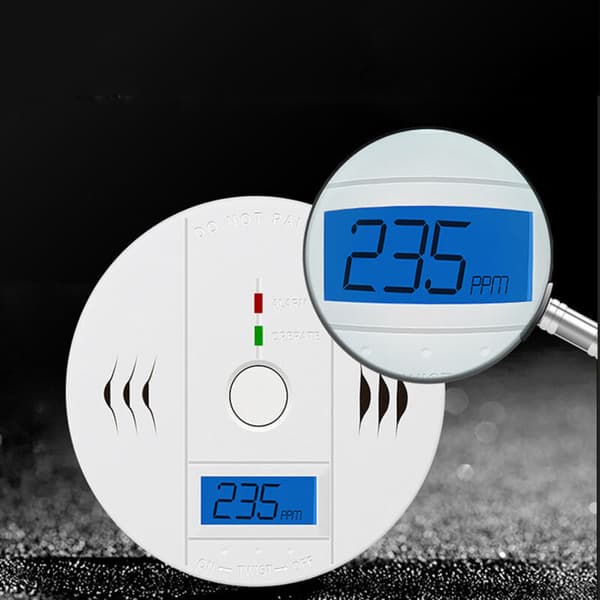 Häkävaroitin LED-näytöllä / sensorEElectronics, Häkävaroitin (pyöreä)