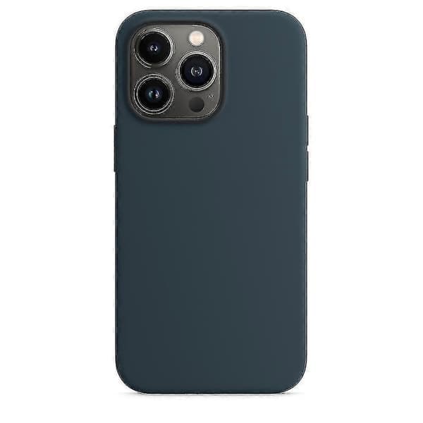 Silikonecover til iPhone 13 Pro Abyss Blue med Abyss Blue with MagSafe