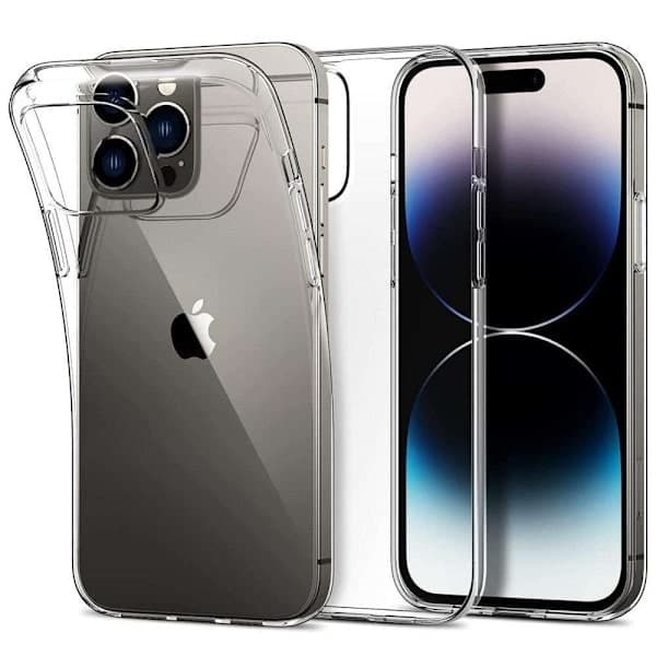 iPhone 14 - Silikonikuori TPU - Ohut läpinäkyvä iP Iphone 14
