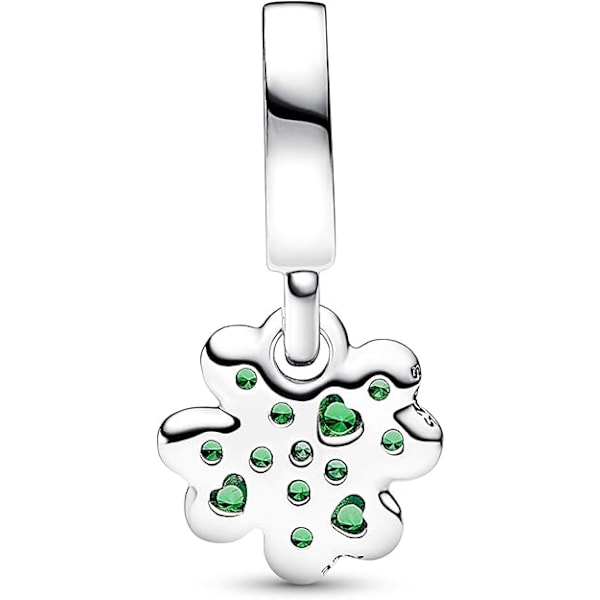 Kløverformede charms