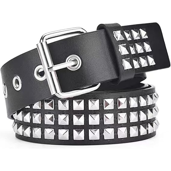 Belte med nagler Punk Belte Y2K Goth Belte for menn eller kvinner
