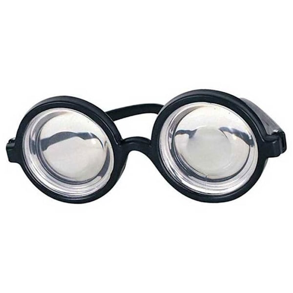 Briller nerd, svart, barnebriller, sympatiske seler, spesiell, karneval, temafest, utkledning, tilbehør