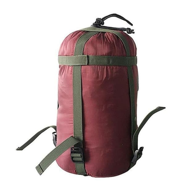 Kompresjonspose Soveposer VINYL Vinrød wine red