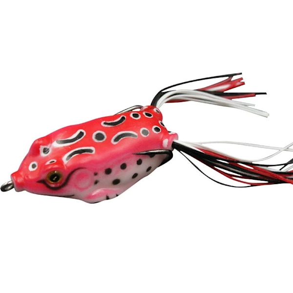 5 stk. Frø Lokkemad Ray Frø Topwater Fiskeri Crankbait Lokkemad/Kunstig Blød AgnPå 5,5 CM 12,5G Blød Tube AgnPå