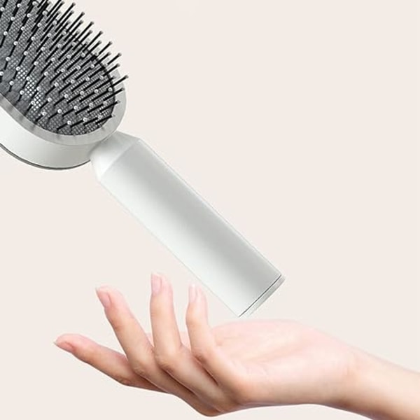 Självrengörande borste rengör håravfall med ett klick 3D-luftkuddemassageborste