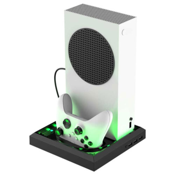 5V Vertikal LED Light Base Kylning Laddningsställ för Xbox