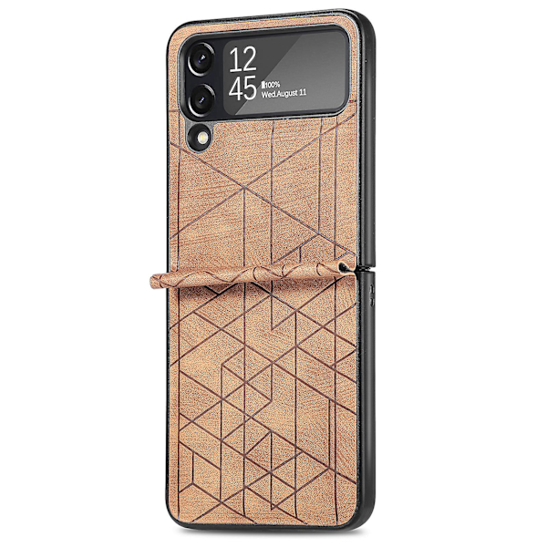 PU-randigt fodral kompatibelt med Samsung Galaxy Z Flip 4