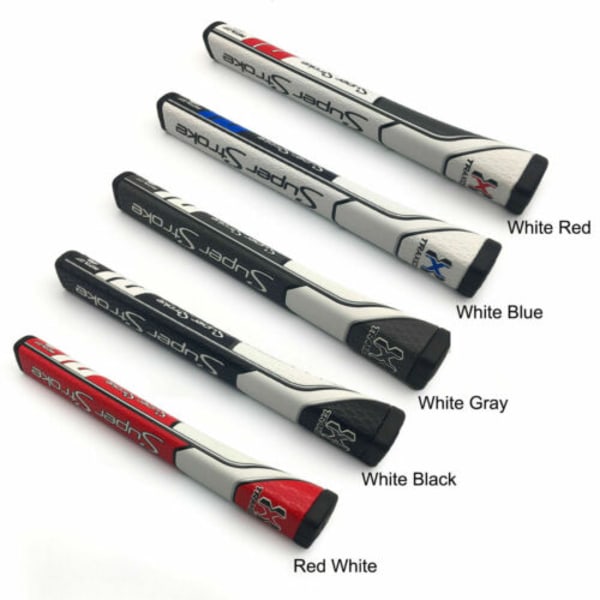 Golf Sport Putter Grip-Traxion Pistol GT 2.0 1.0 Golf Grip Red White 1.0  43c1 | Red White | 1.0 | Fyndiq