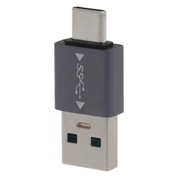 2 stk. USB3.0 Han til Type-C Han Adapter Understøtter Datasynkronisering og Opladning