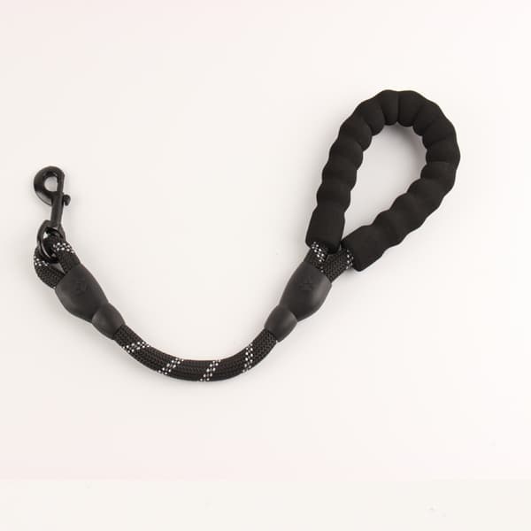 Kort hundesnor, ca. 1,2 meter lang, med polstring