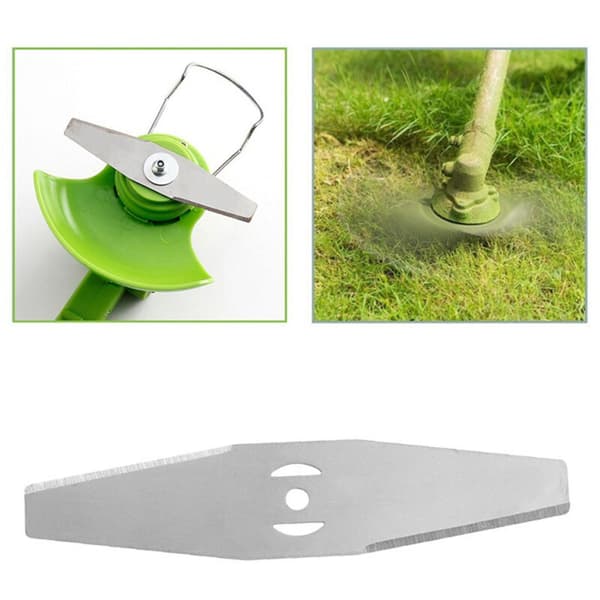 5 Erstatningsblader for gresstrimmer, stålgressklipperblader HAS Stålplenklipperblader med skarpe blader Elektrisk
