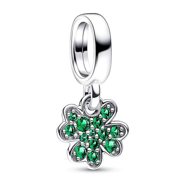 Kløverformede charms