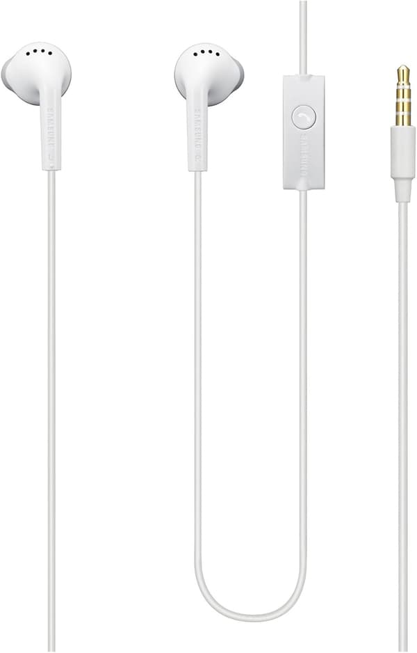 For Samsung EHS61ASFWE 3.5 mm Stereo Headset - Hvit