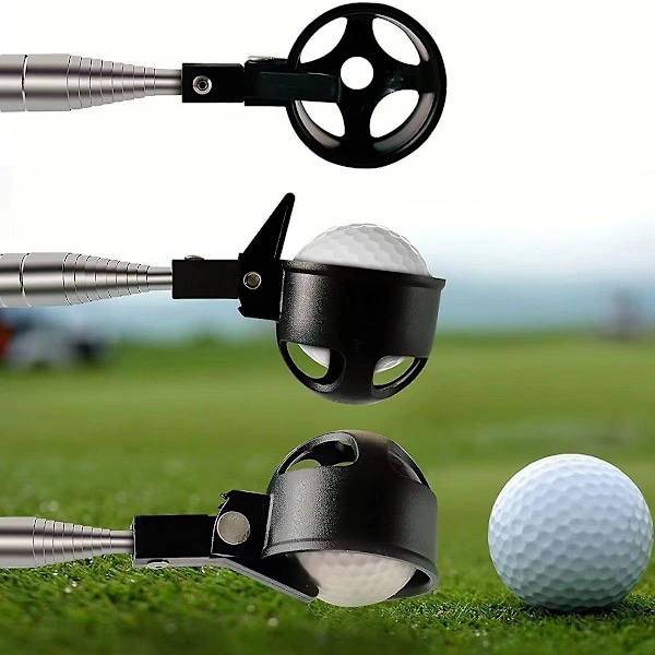 Teleskopisk golfbollshämtare förlängningsbar upphämtningsverktyg