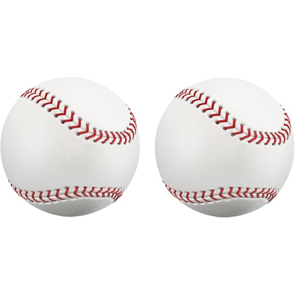 Hård Läder Baseball för Sportträning, Träningsboll och Matchboll, Vuxna för Inomhus- och Utomhusbruk
