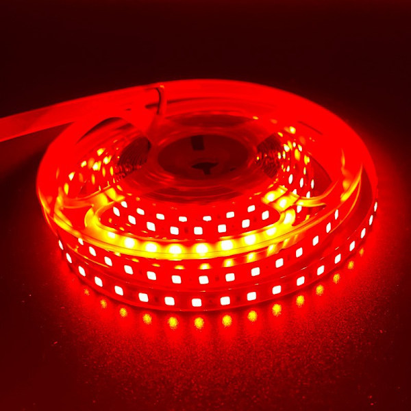 5V USB LED-nauhavalo Punainen 6000K USB-virralla 4M (2kpl) Joustava SMD2835 Korkea kirkkaus Ei-vedenpitävä IP20 LED-teippivalot