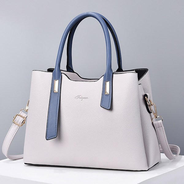 Dame Tote Håndvesker Tote Skinnveske For Mote Damer Veske Satchel Skuldervesker