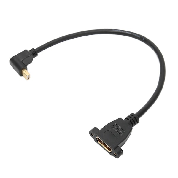 DP Naaras - Mini DP Uros Kaapeli Kaksireikäinen Lukittava Malli Displayport Sovitin QXGA 2560x1600 Resoluution Ulostulolle
