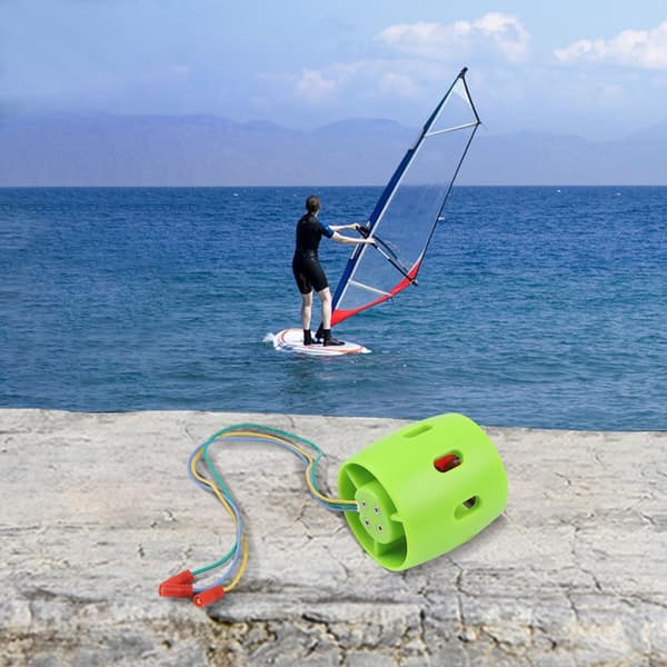 12V-24V Undervands Thruster Motor 4-bladet Propel (Med uret) Clockwise