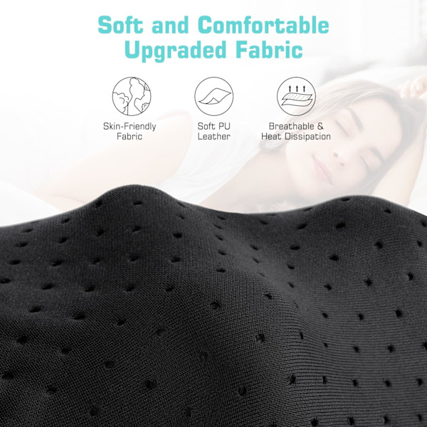 Ryggmassager med Värme, Nackmassager Present till Kvinnor/Män/Mamma/Pappa, Shiatsu Axelmassager, Elektrisk Djupvävnads 4D Knådande Massager Present Black Brown