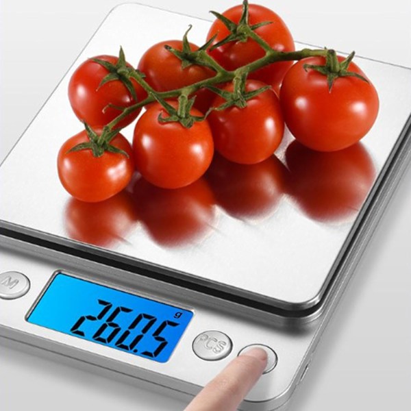 Digital vekt / Kjøkkenvekt 0.01g-500g