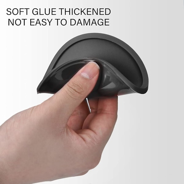 Set med 4 silikonunderlägg - halkfria koppmattor