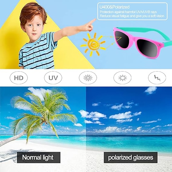 Solglasögon för barn i bulk, neonfärgade solglasögon för pojkar och flickor, födelsedagsfesttillbehör, strand- och poolpartypresenter