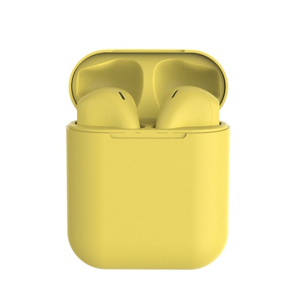 inpods12 Twins Wireless Bluetooth 5.0 Stereo Headset In-Ear Earphones MIC Yellow