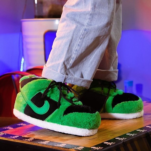 Sneakertofflor Unisex One-size Sneakertofflor Jordan Style 2 Svart