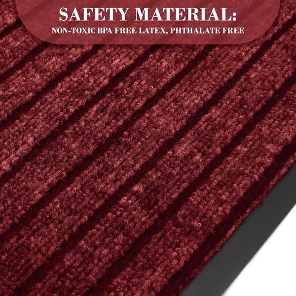 Dörrmatta 2-pack 40x60 cm Vattenabsorberande gummimatta