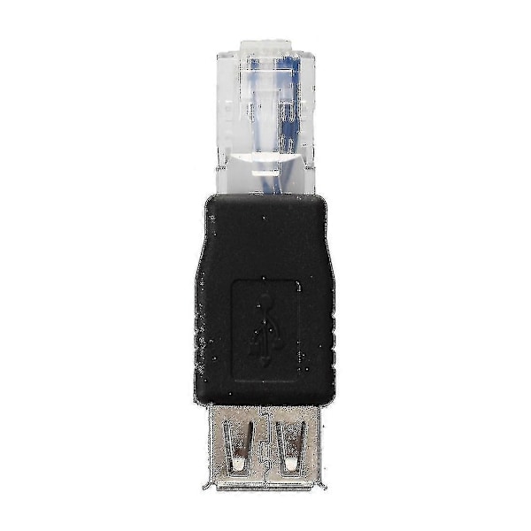 USB-hunn til RJ45 8p8c hann adapterkontakt