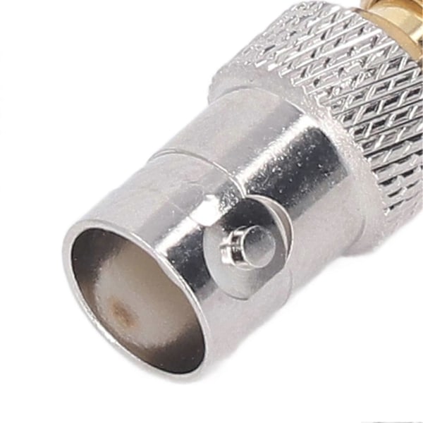 10 st RF Koaxialkabel Adapter BNC Hona till SMA Hane Koax Linjekontakt Set Kit