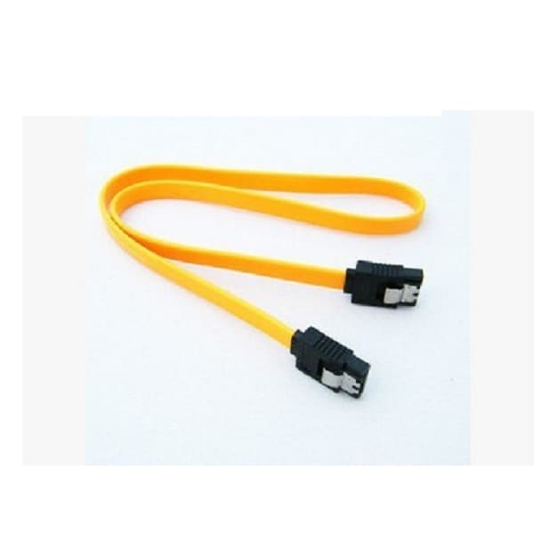 Dobbelt delt SATA-datakabel SATA-harddiskdatakabel SATA-kabel seriell SATA-datakabel med spenne, 3-pakning
