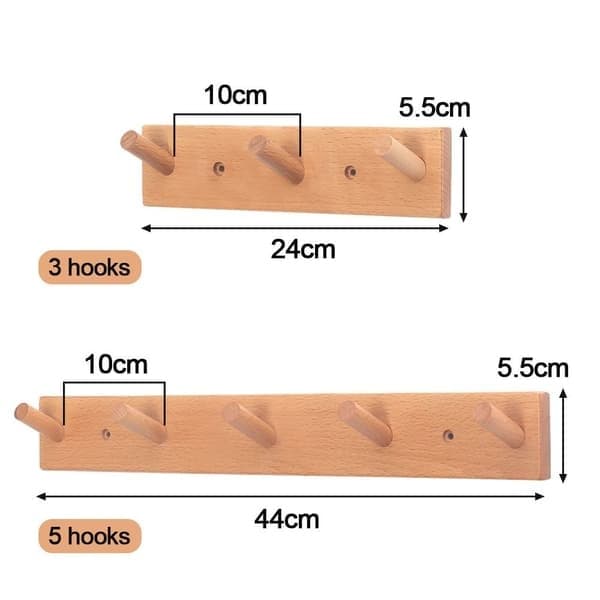 Kleshengerstativ i tre - 5 kroker A-5 hooks A-5 hooks