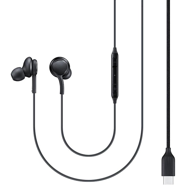 Type-C Hörlurar USB-C Hörlurar Hörlurar Kompatibla med Motorola Edge (2024,2023,2022,2021), med Mikrofon Headset Öronstycken Handsfree