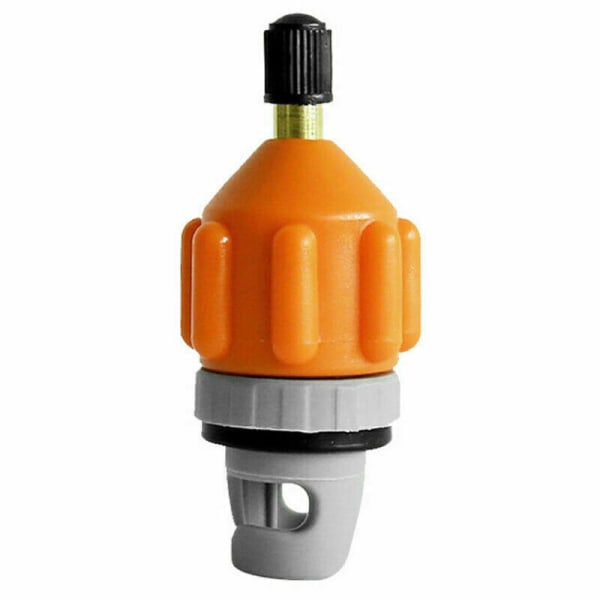 Elektrisk pumpadapter Kajakpaddelbräda Luftventil Uppblåsbar båttillbehör Orange