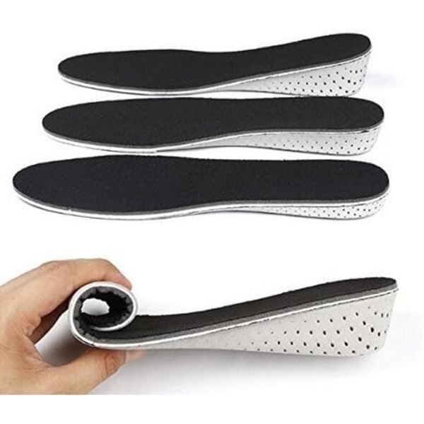 1 Par Höjdökande Skoinlägg Andningsbart Memory Foam Höjdökande Innersula Osynlig Ökad Hällyft Skoinlägg 2.3cm 2.3cm