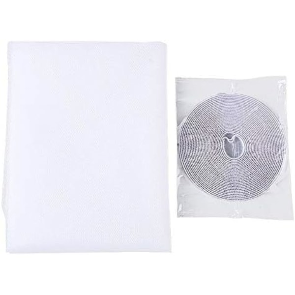 2-PACK DIY Fönsterdörr Skärmnät 130x150cm Gardinnät