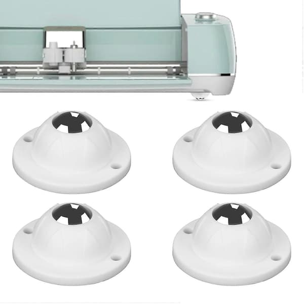 4 stk minihjul til Cricut Maker/Explore Air, selvklæbende rullekugle-FX-
